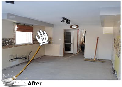CHUCK-IT Removal kitchen demolition after