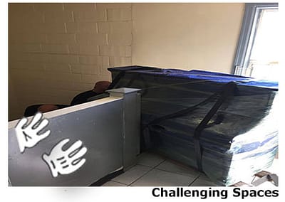 CHUCK-IT Moving Services Challenging Spaces