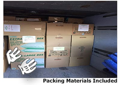 CHUCK-IT Moving Services Packing Materials