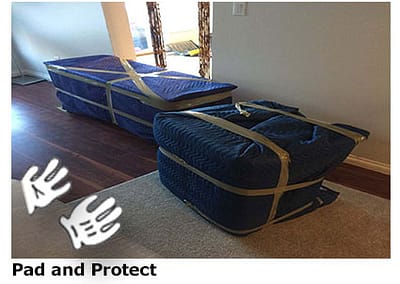 CHUCK-IT Moving Services Moving Blankets