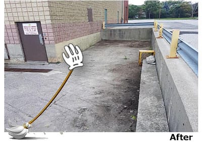 CHUCK-IT Removal Services after commercial cleanup